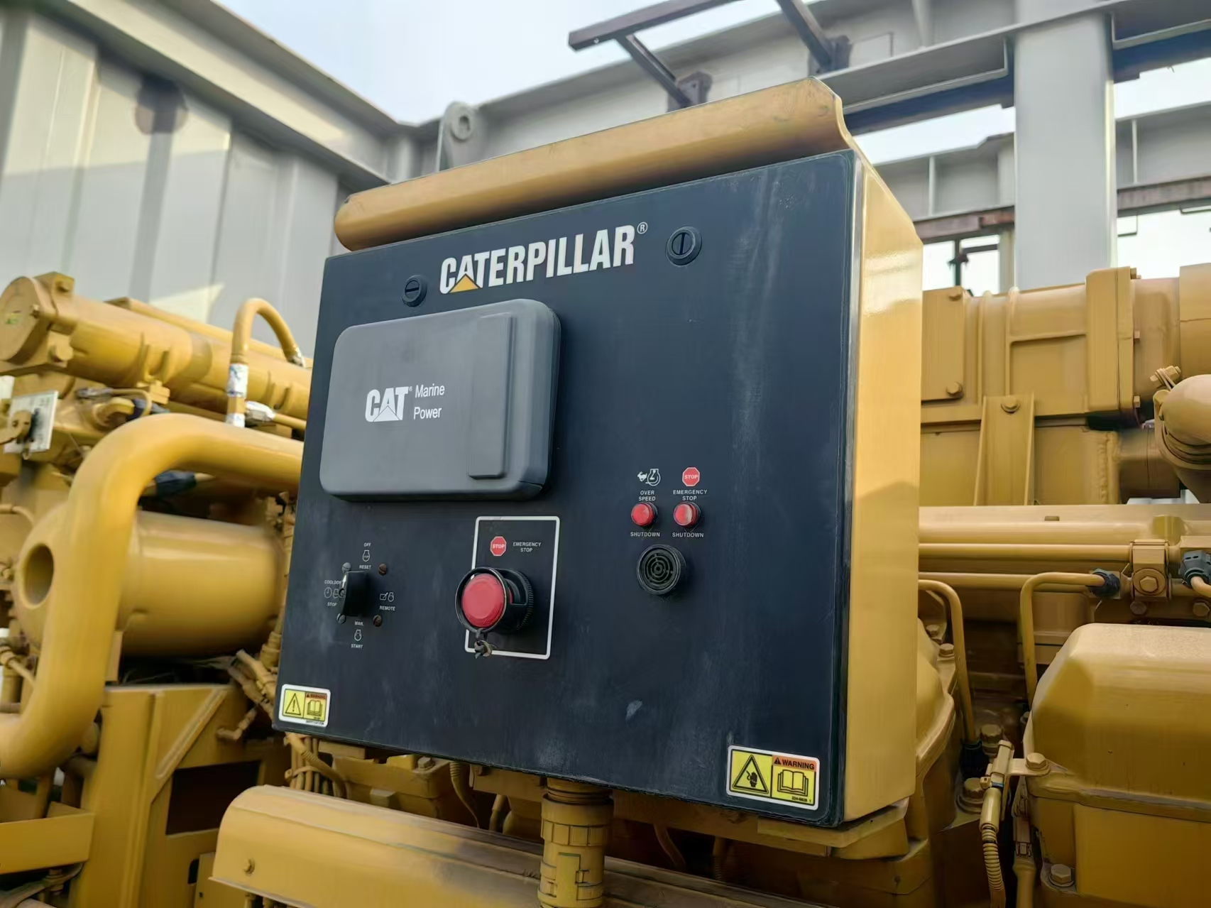 Caterpillar Natural Gas Generator Set 1500kw